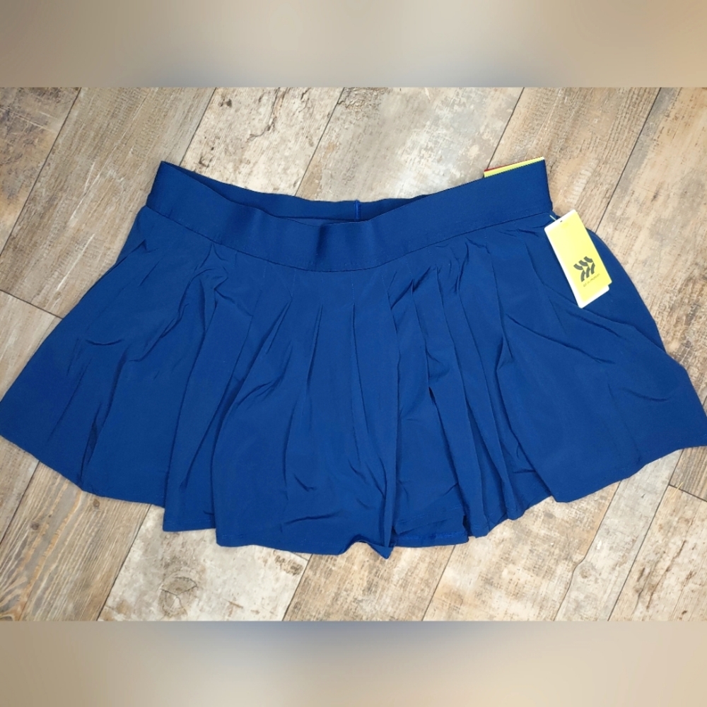 Navy Blue Activewear Skort